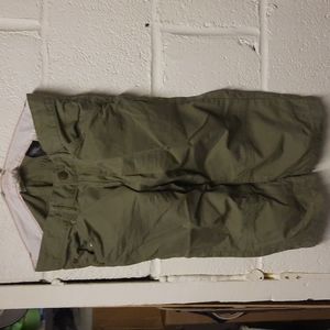 Olive Green Youth Boys "Capri" Short (11/12)